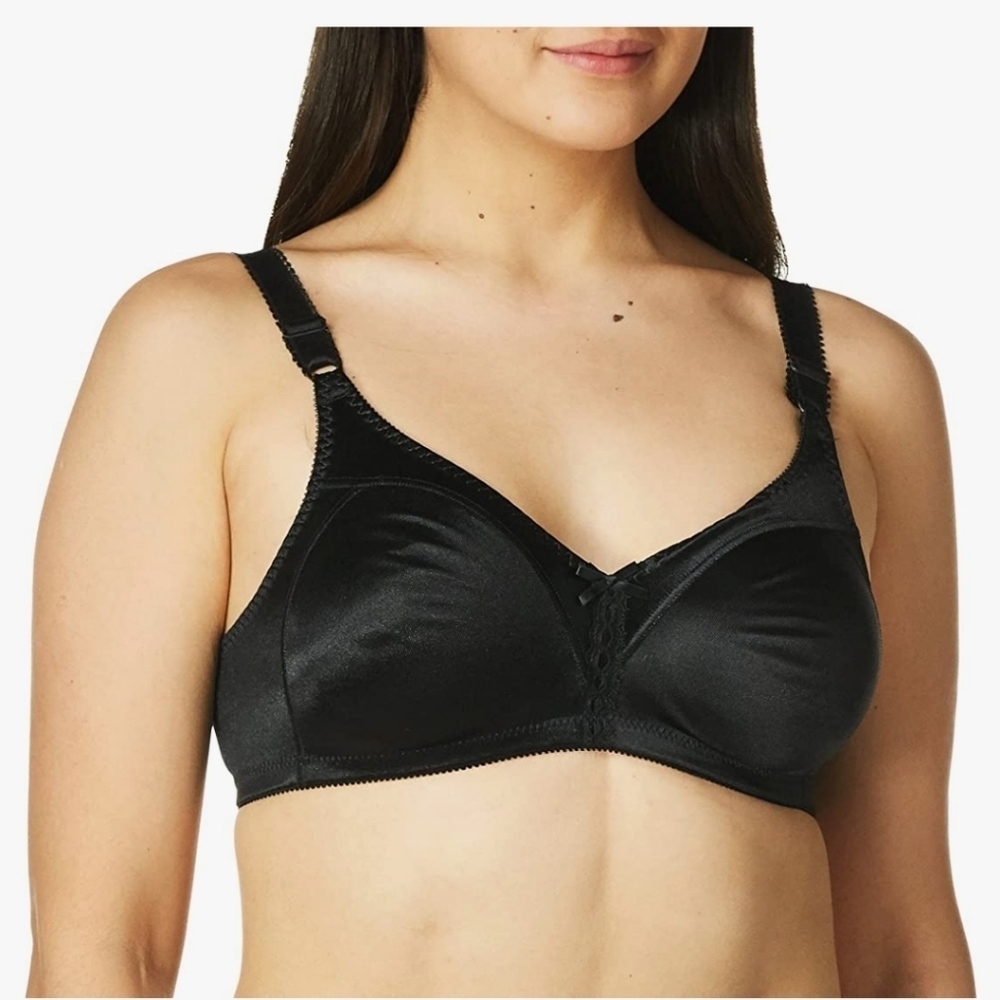 Bali Double Support Unlined Comfort Wire Free Bra Size 36B